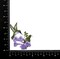 Lavender Hummingbird Facing Right Embroidered Patch Embroidered, Iron on Patch